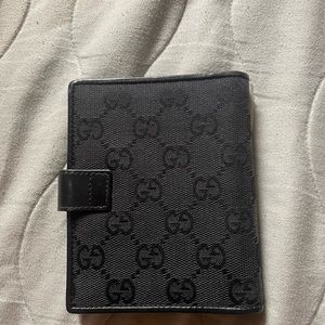 Used Gucci GG agenda planner.